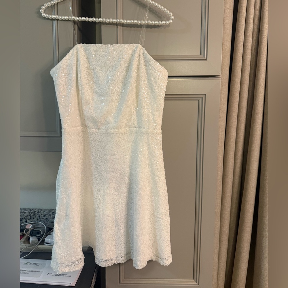 Bridal Bride White Strapless Dress